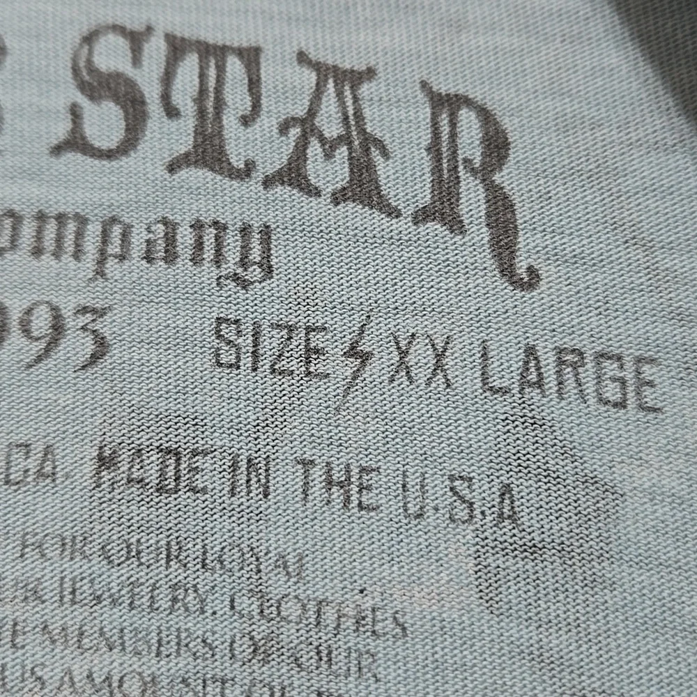 Silver Star Men's Vintage Skull Graphic Short Sleeve Tee